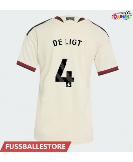 Günstige Manchester United Matthijs de Ligt #4 3rd trikot Damen 2026-27 Kurzarm